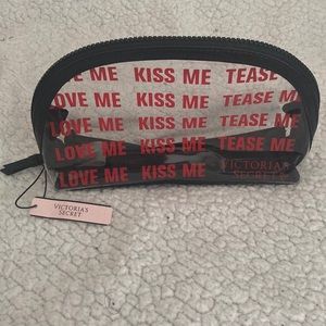 Victoria’s Secret Kiss Me Tease Me Cosmetic Bag
